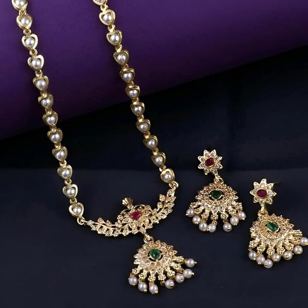 Temple Jewelry Set for Traditional Look