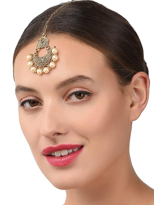 Zaveri Pearls Traditional Maangtikka